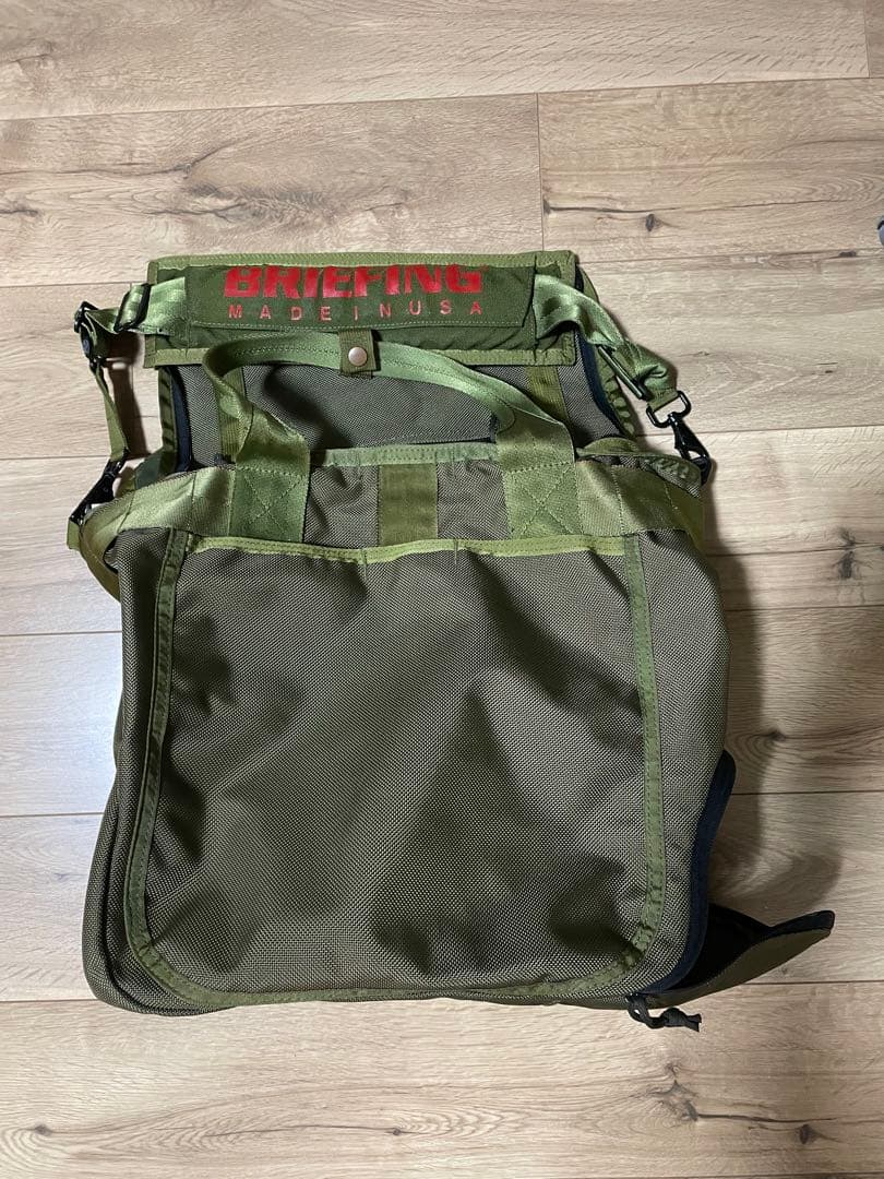 BRIEFING GYM WIRE MOSS ジムワイヤー カーキ モス