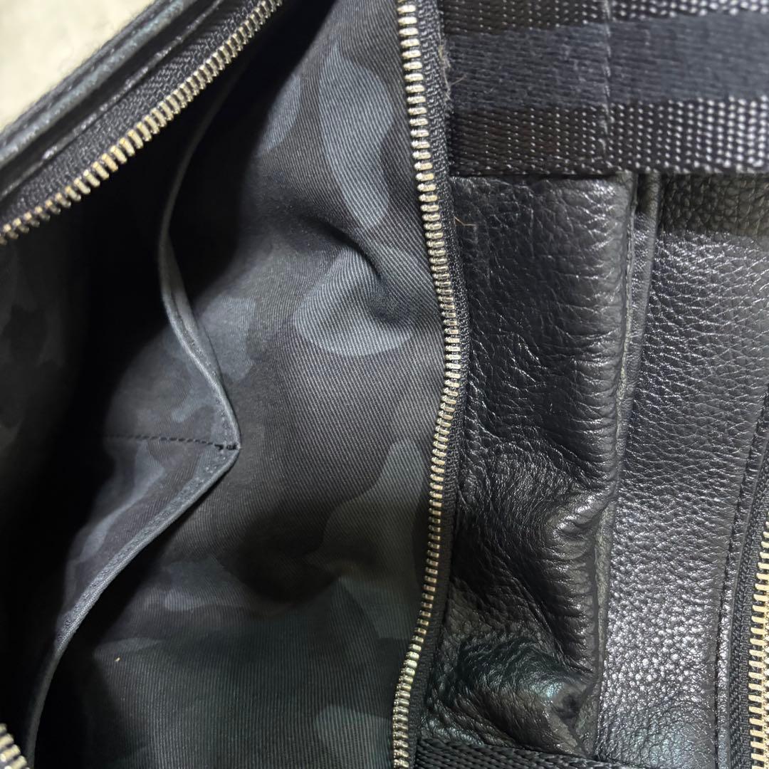 希少✨ポーター ディライト トートバッグA4可 カモフラ オールレザー