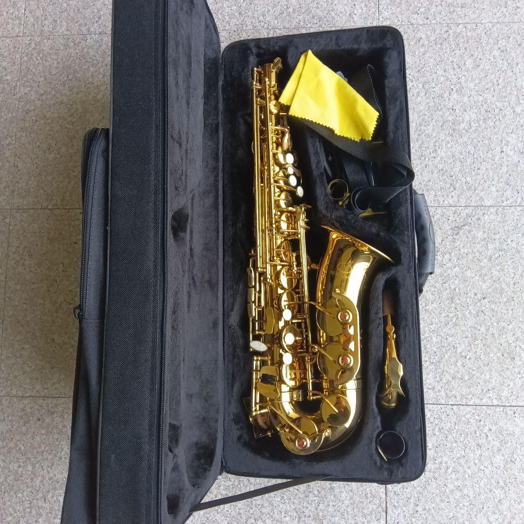 SELVA サックス ゴールド ハードケース付き