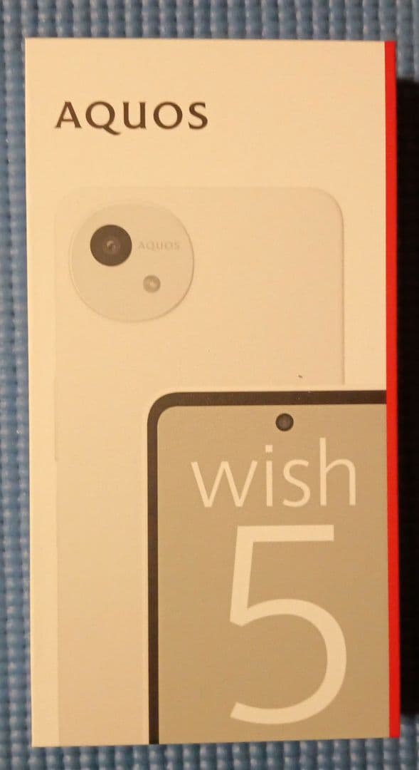 AQUOS wish5 ホワイト 00 AQUOS wish5（4GB/128GB） ユキ（SIMフリー版） | SHARP（シャープ