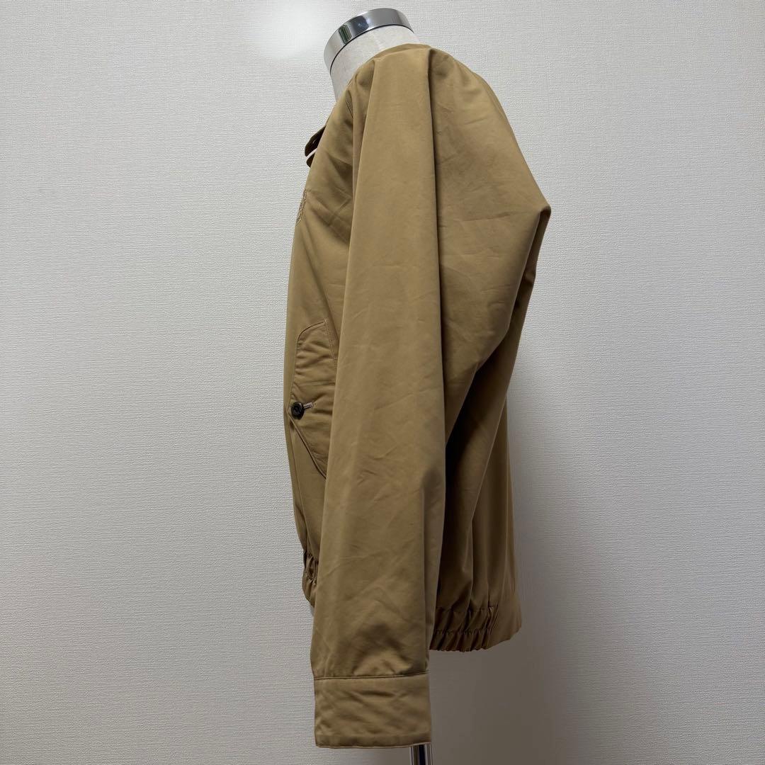 バーバリーズ スイングトップ ノバチェック ホースロゴ刺繍 ベージュ L