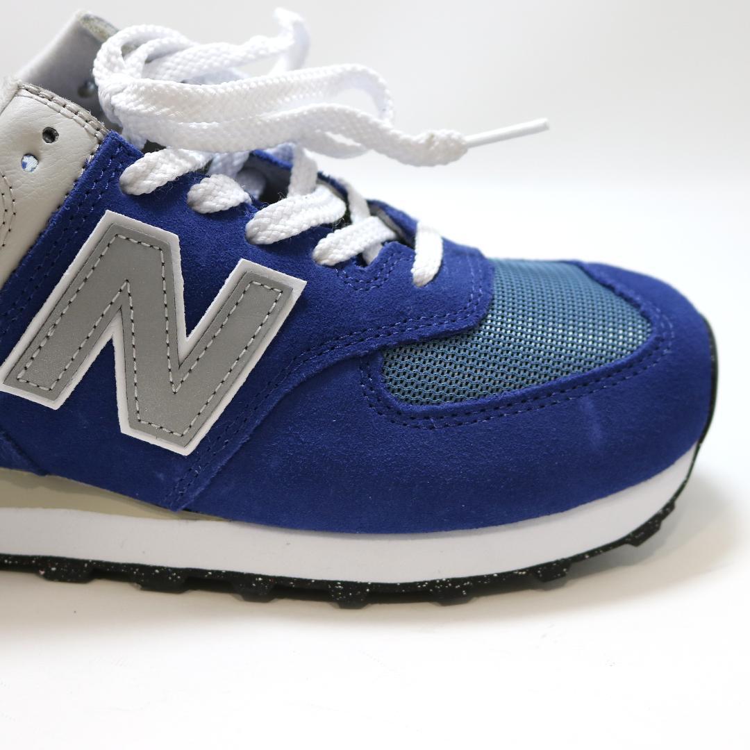 極美品】ニューバランス U574ESD スニーカー 青 ブルー 26センチ