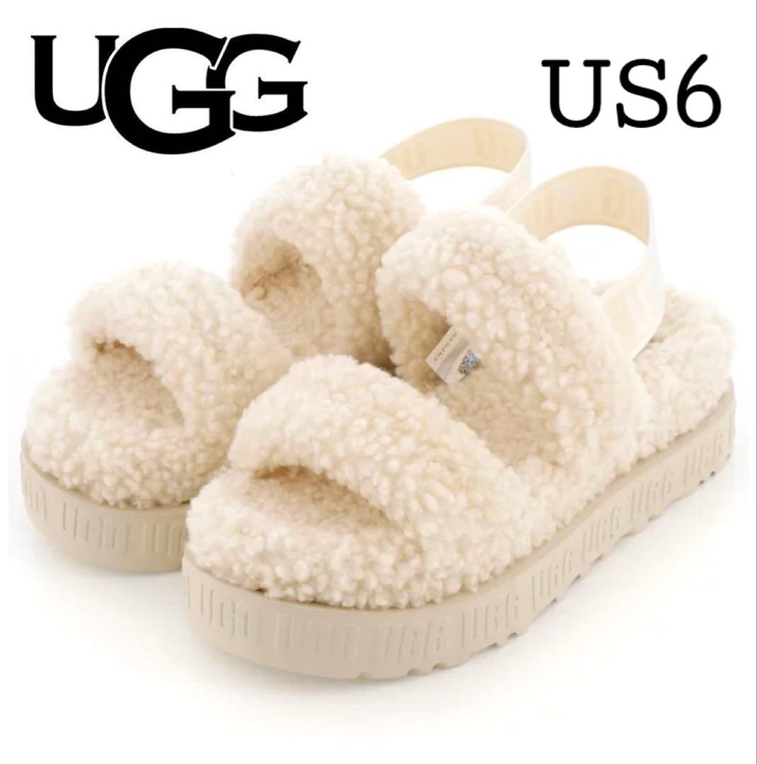【期間限定/新品】UGG OH FLUFFITA アグオーフラッフィータ US6 楽天市場】アグ オー フラッフィータ サンダル レディース スライド