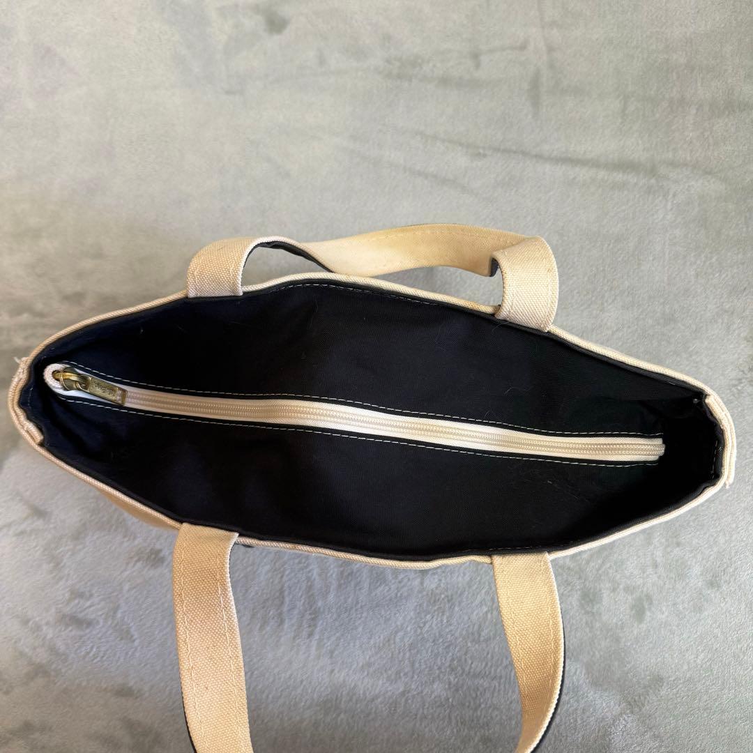 90s L.L.BEAN トートバッグ BOAT AND TOTE ジップトップ