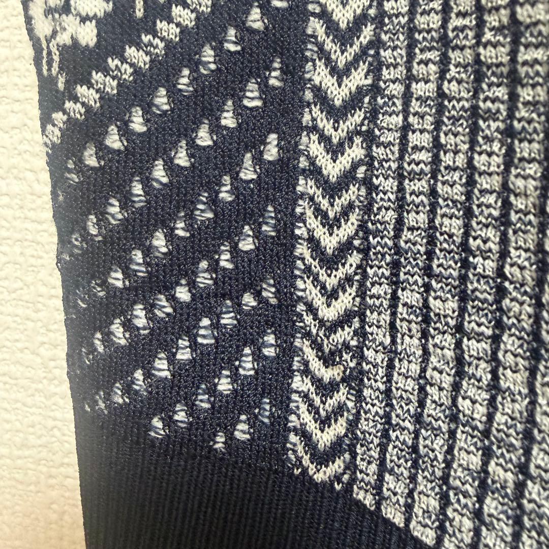 Osmanthus Motif Jacquard Knitted Vest マメ - メルカリ