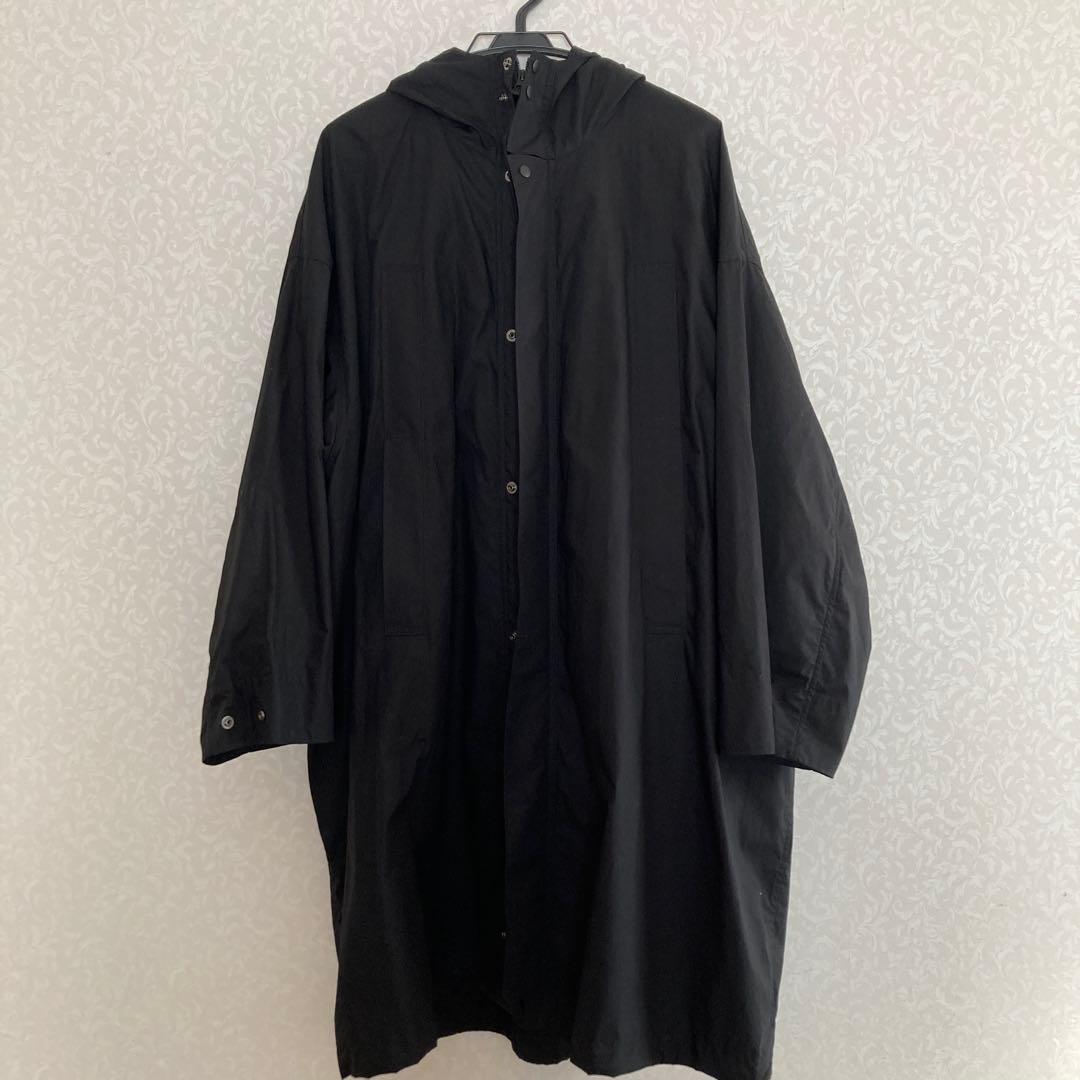 UNIQLOU ユニクロユー ユーティリティフーデッドコート ブラック L