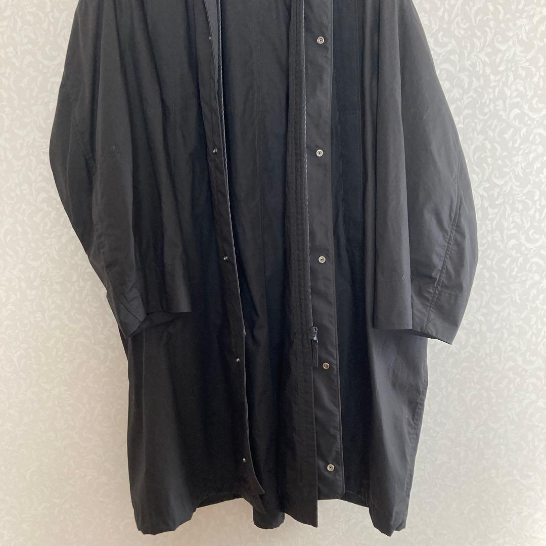 UNIQLOU ユニクロユー ユーティリティフーデッドコート ブラック L
