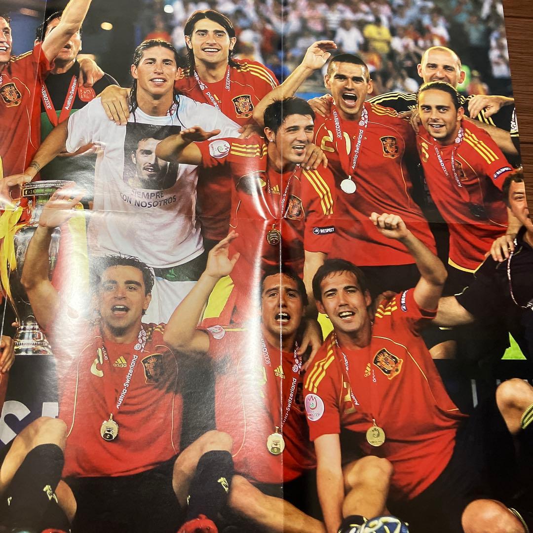 フェルナンドトーレス ユーロ2008チャンピオンスペイン代表ポスター1枚