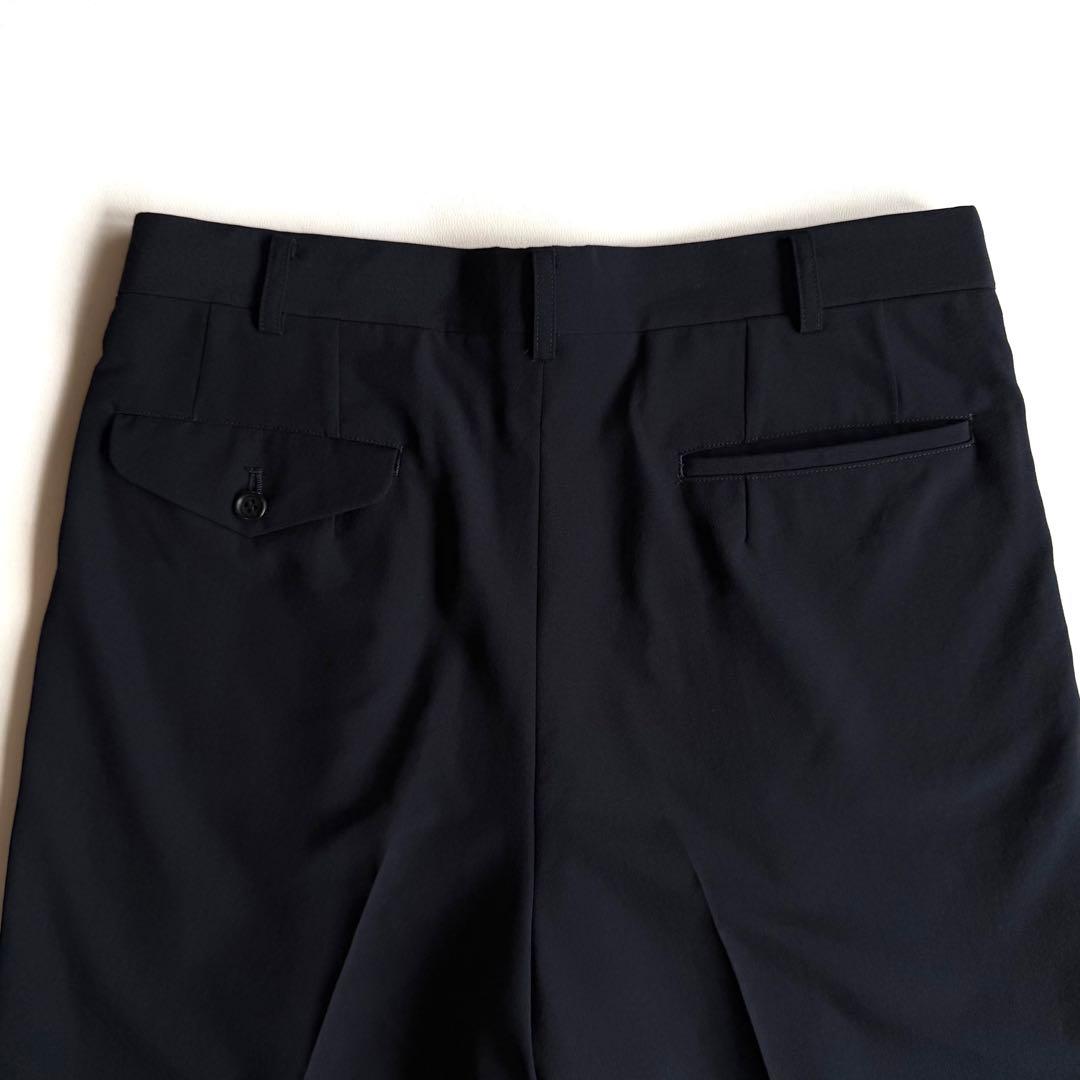 《美品》 コムデギャルソン オムドゥ スラックス パンツ ダークネイビー S