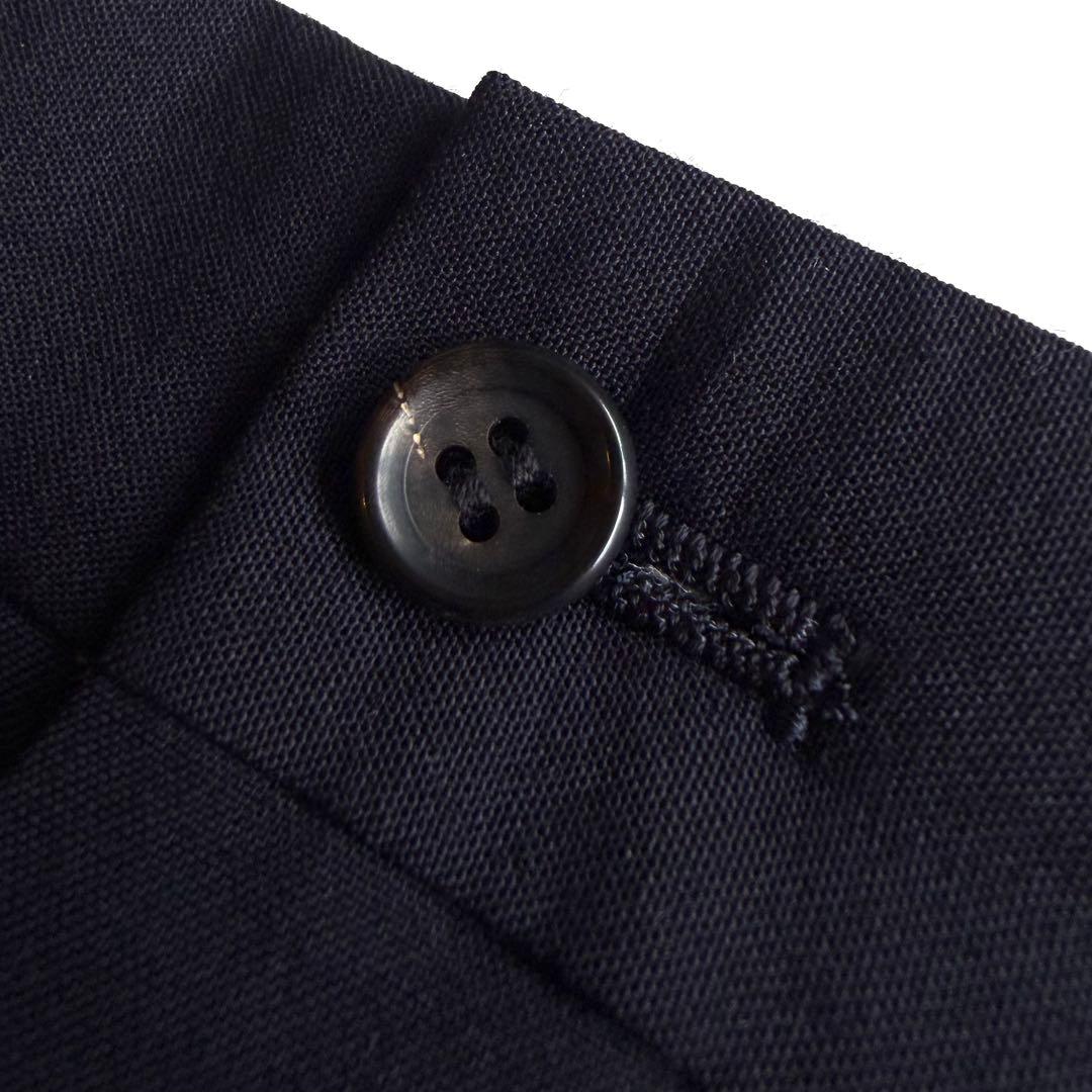 《美品》 コムデギャルソン オムドゥ スラックス パンツ ダークネイビー S