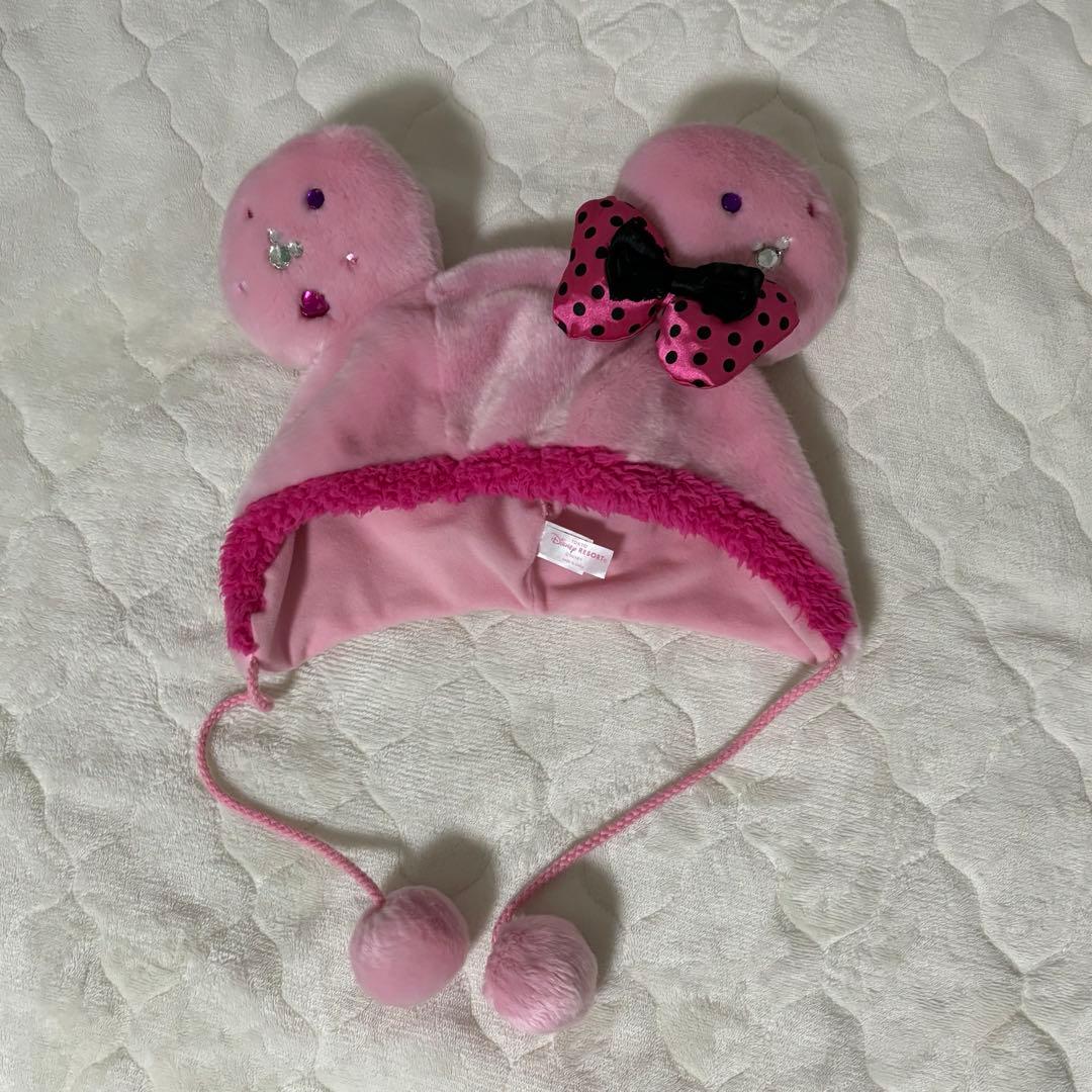ディズニー ミニー ファンキャップ ピンク - メルカリ