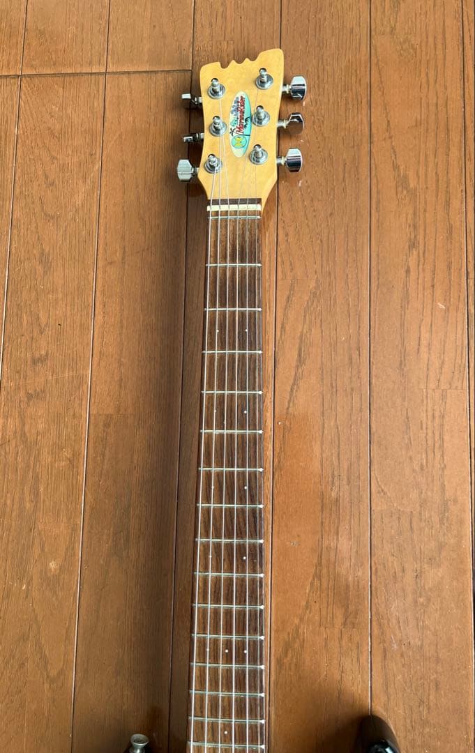 マリンライダー整備済コーラス付アンプ内蔵エレキギターミディアム