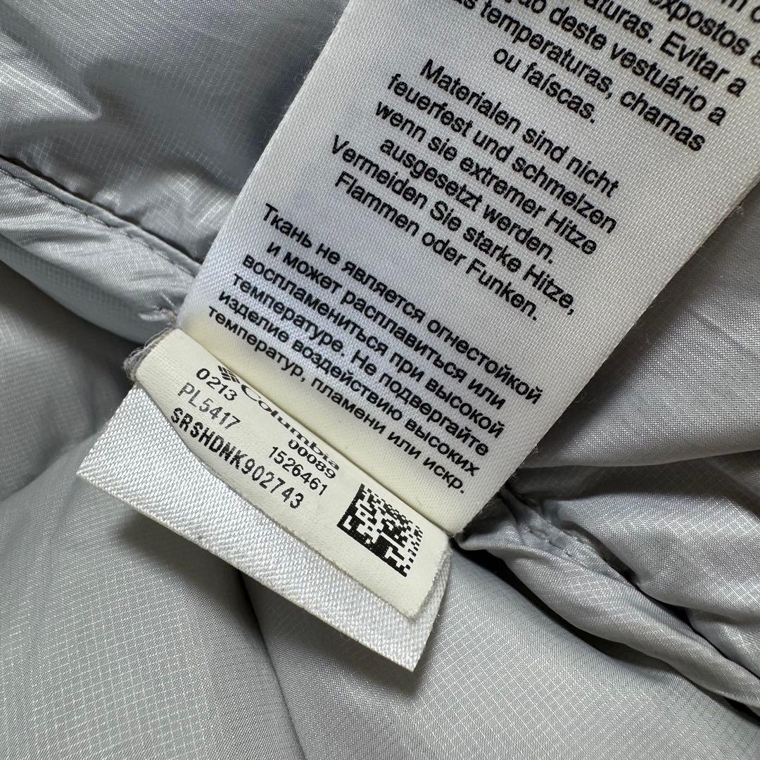 Columbia 00s puffy jacket ベージュLドローコード短丈 - メルカリ