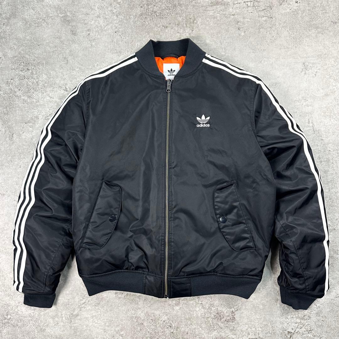 極美品】アディダス【人気】パデッド ボンバージャケット MA-1