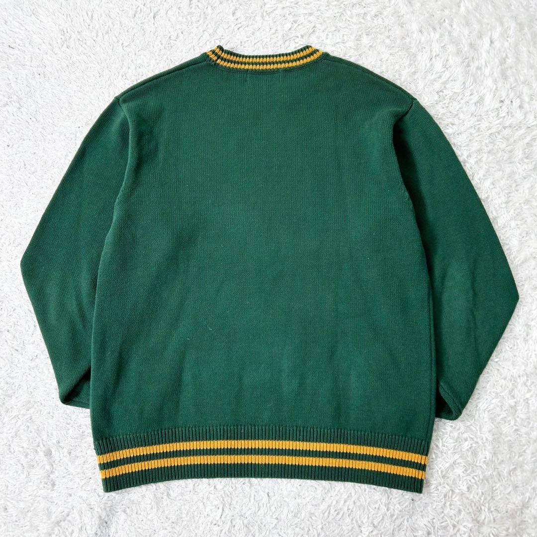 極美品 ヒステリックグラマー ヒスガール ニット セーター グリーン