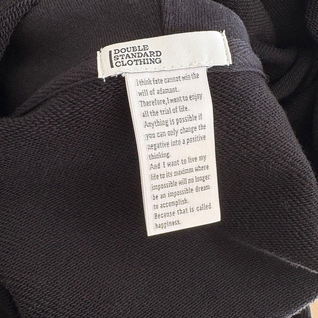 24AW ダブルスタンダードクロージング グラフィック裏毛パーカー