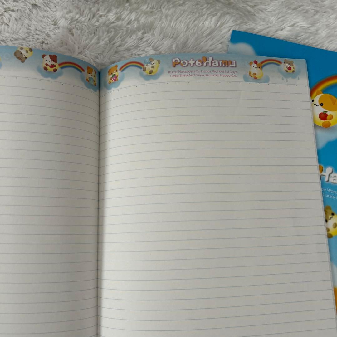 2000年頃 サンエックス ぽてはむ ノート ハムスター キャラ 平成レトロ