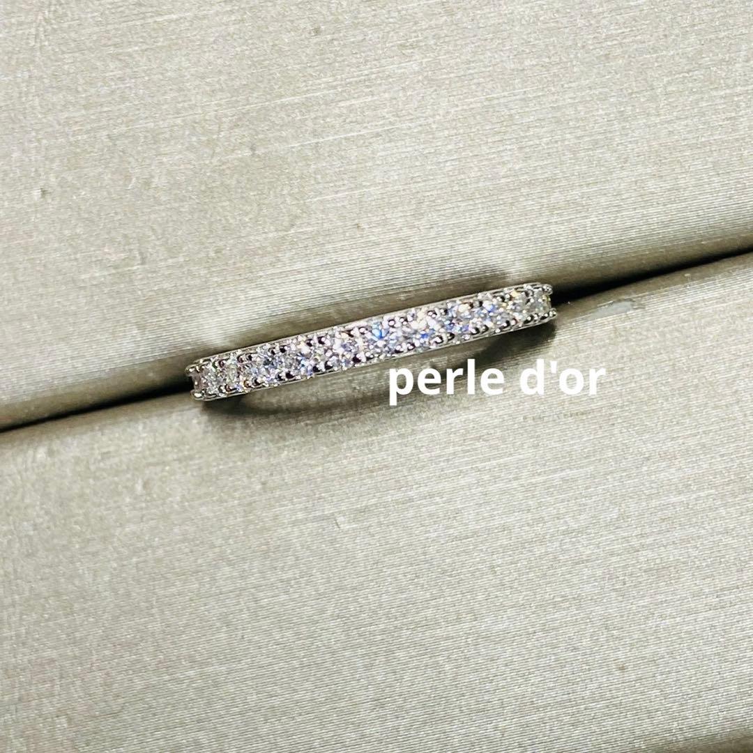 最高級モアサナイト モアッサナイト フルエタニティリング17号 - メルカリ