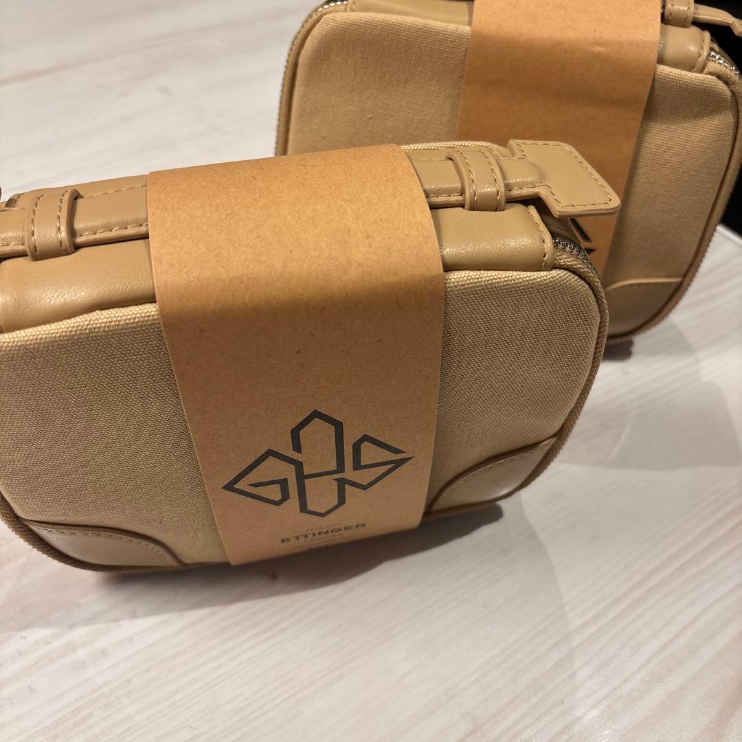 ANAファーストクラス アメニティポーチ エッティンガー 2点セット