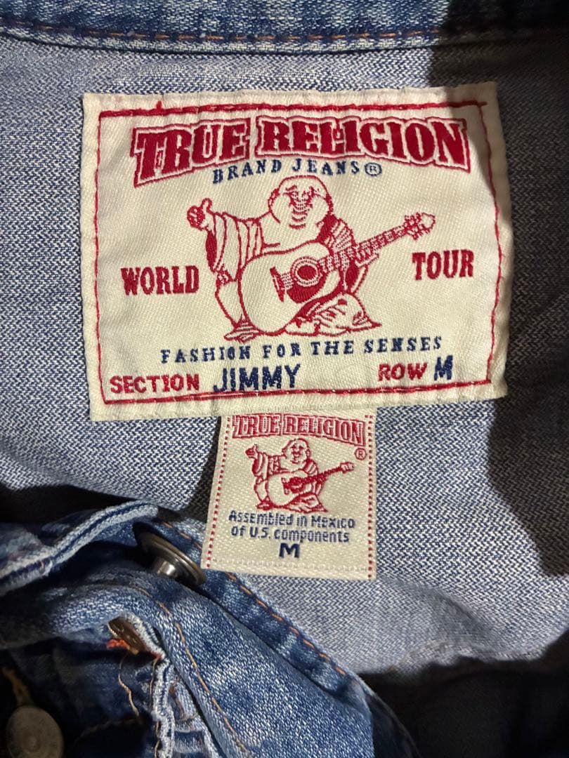 三連休限定価格）TRUERELIGION JIMMYデニムジャケット Mサイズ - メルカリ