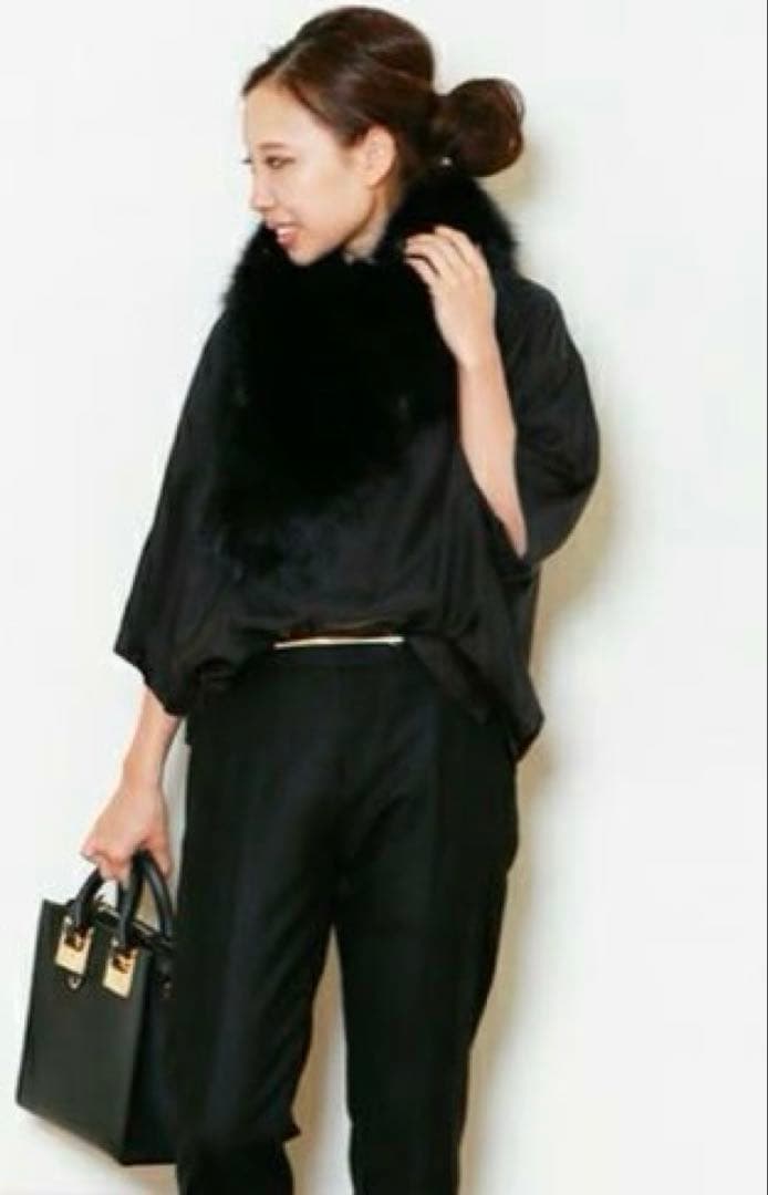 ドゥーズィエムクラス フォックスファーストール ティペット　リアルファー 送料無料 ファーティペット フォックス リアルファー○ティペット