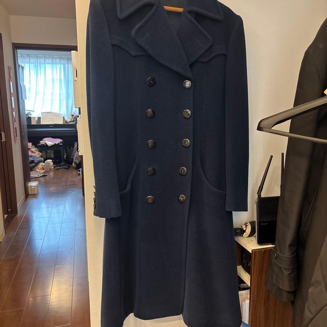 c*。様 グッチ　ネイビー ダブルブレストコート 美品 グッチ ダブルブレストコート メンズ SIZE 54 (XXL) GUCCI 中古