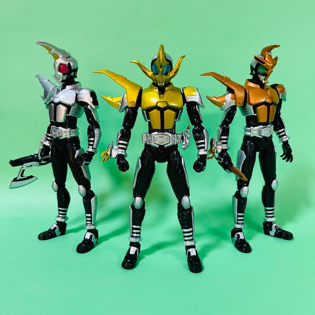S.H.Figuarts 仮面ライダーコーカサス・ヘラクス・ケタロス 3体セット