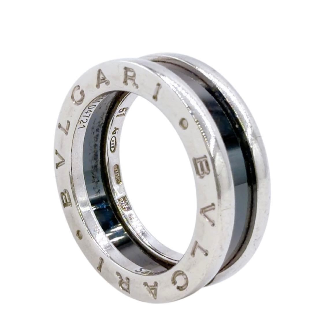 美品】ブルガリ⭐︎ セーブ ザ チルドレン リング 10号 シルバー 925