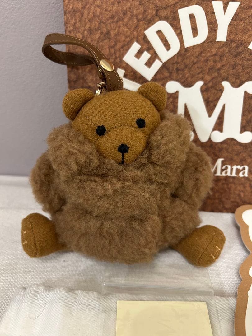 MAXMARA マックスマーラ テディベアチャーム ブラウン - メルカリ