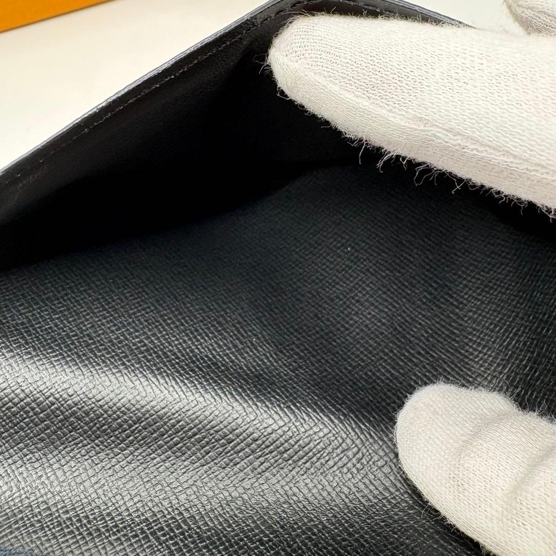 ルイヴィトン✨タイガ ポルトフォイユ アレクサンドルNM 長財布 黒