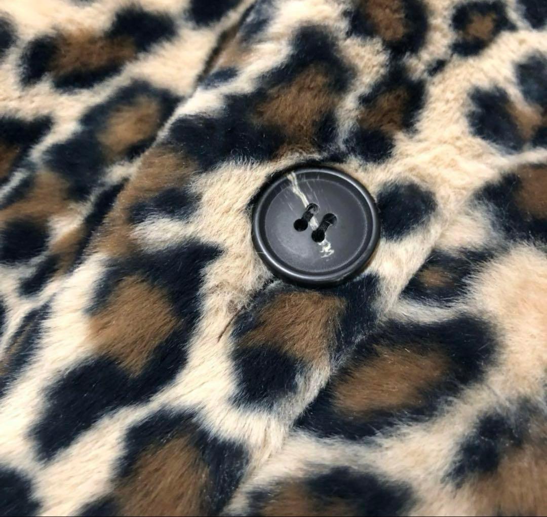 JEANASIS☆ジーナシス☆アニマルファーステンコート☆レオパード