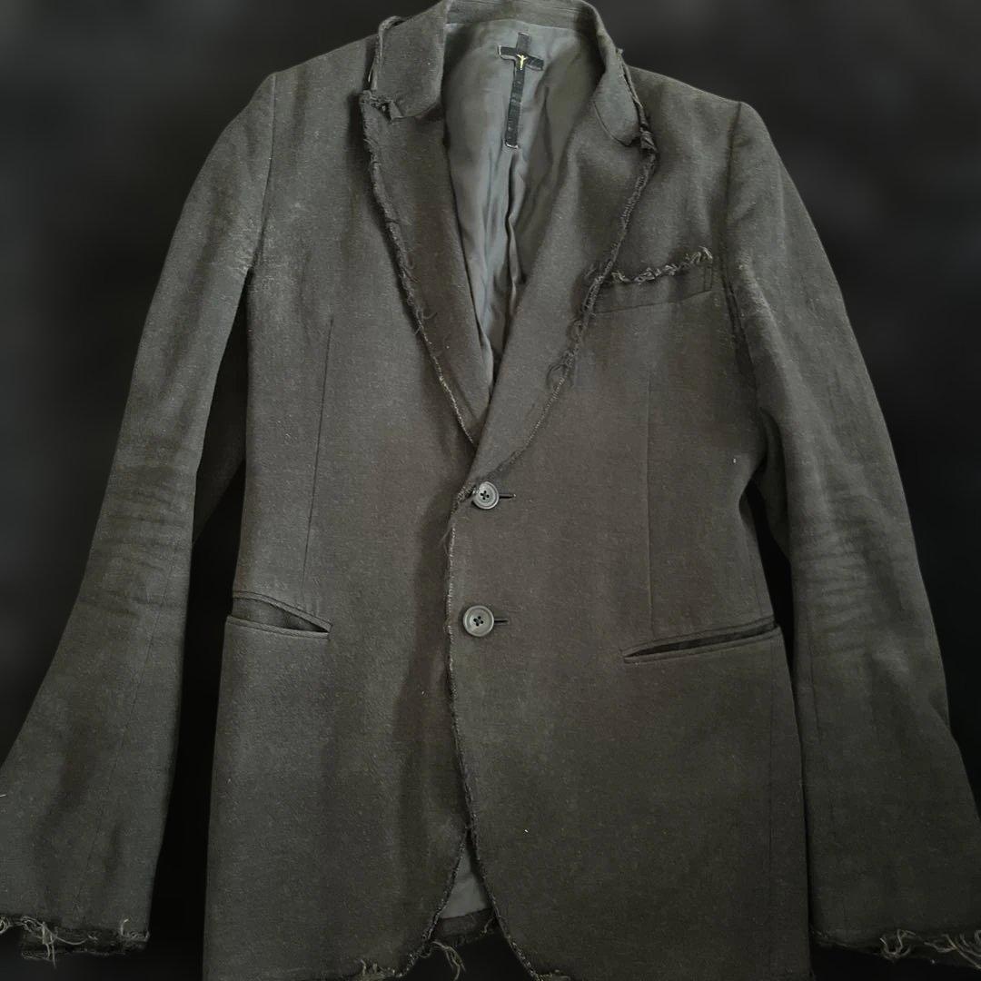 LGB テーラードジャケット セール】 Super130'sウール シングルブレステッド2Bジャケット DRAGO