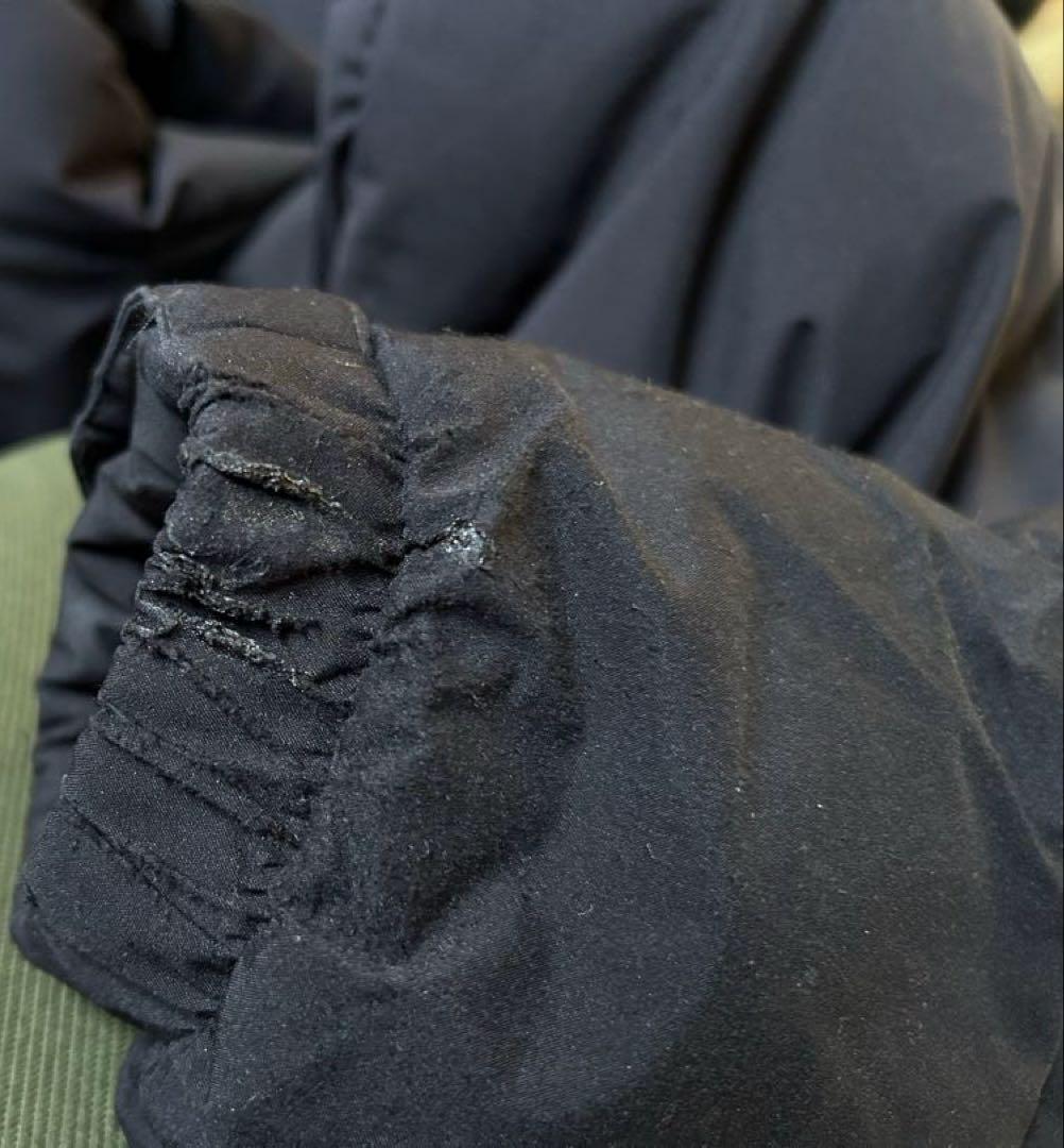 THE NORTH FACE ／ダウンジャケット／メンズXL／黒／補修アリ - メルカリ