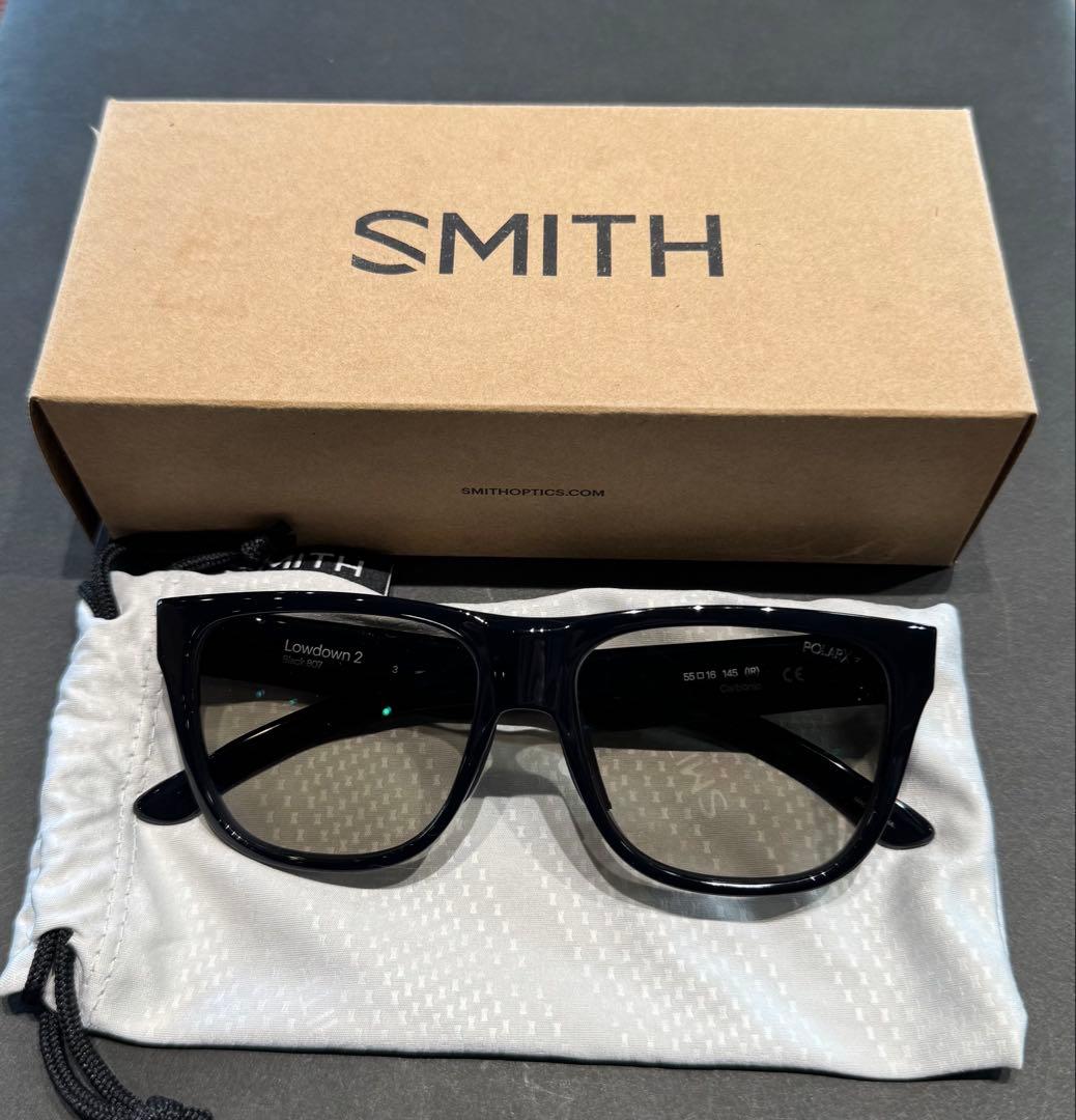 SMITH Lowdown 2 ブラックフレーム偏光サングラス SMITH（スミス） サングラス Lowdown 2 ローダウンツー 偏光レンズ