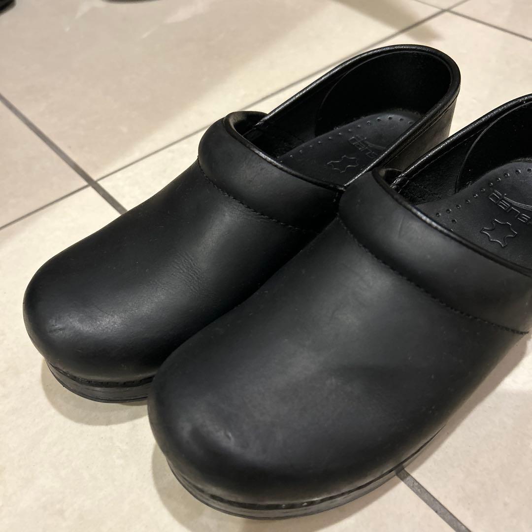 ダンスコ 37プロフェッショナル サボサンダル ブラック ダンスコ】サボサンダル (37) プロフェッショナル パテント 厚底