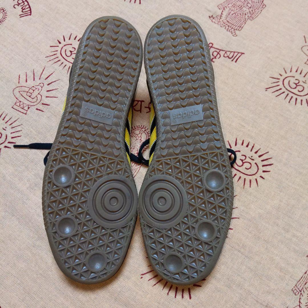 adidas SAMBA OG B96324 黒/黄 スニーカー 27.5cm