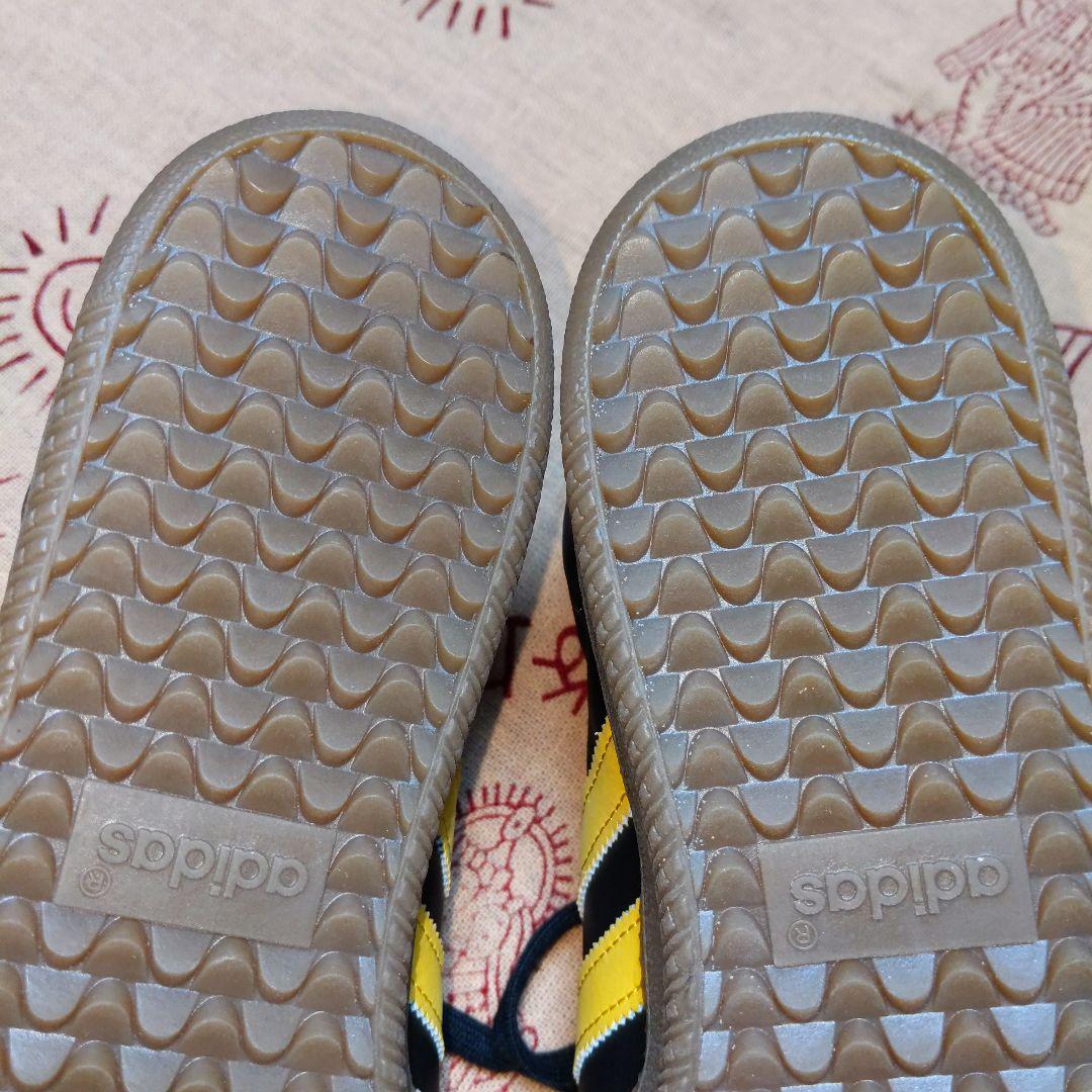 adidas SAMBA OG B96324 黒/黄 スニーカー 27.5cm