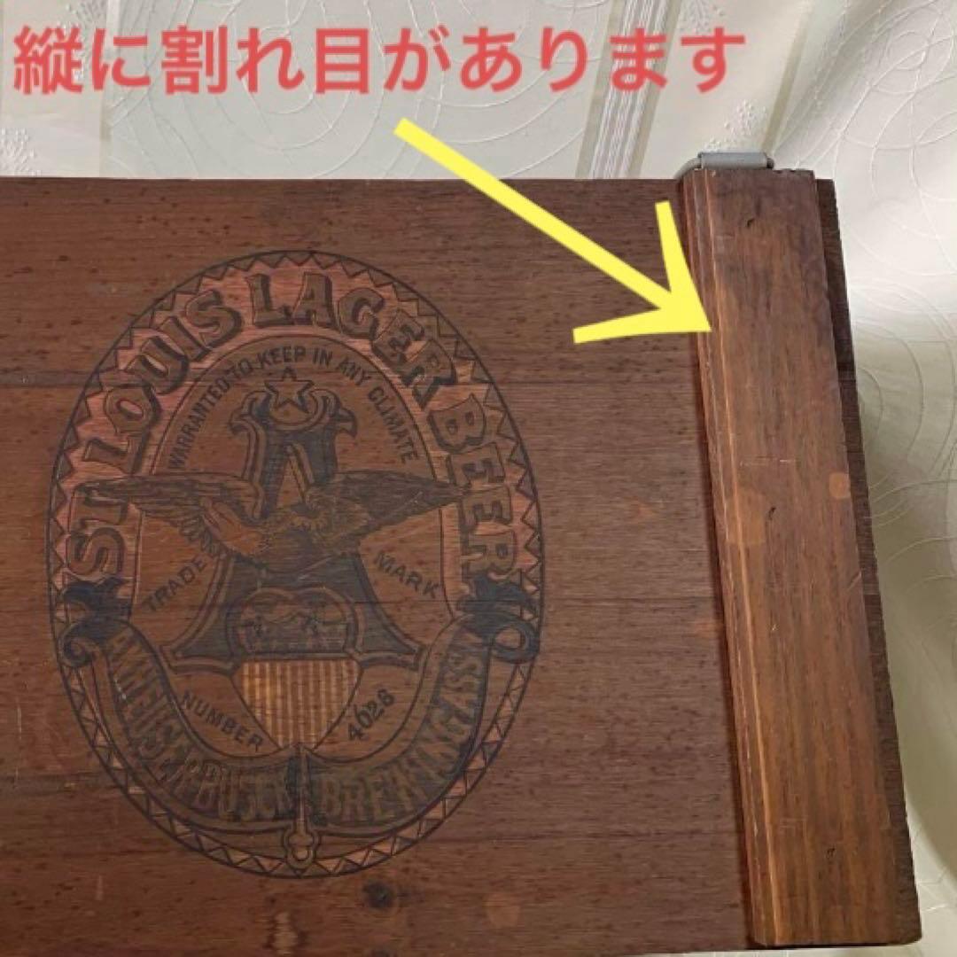 アメリカビールボックス Anheuser-Busch ビンテージビールケース