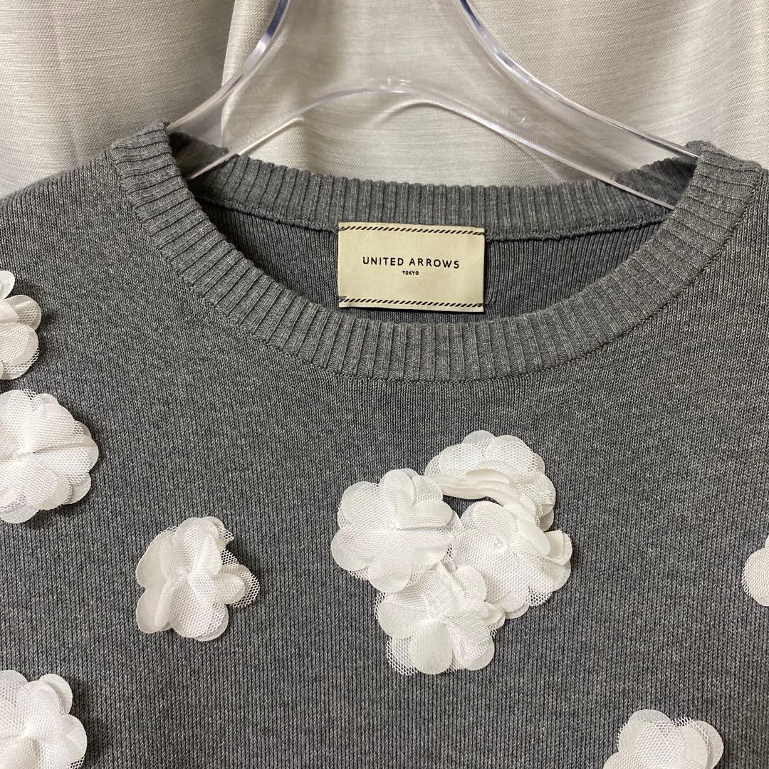 UNITED ARROWSフラワーなニット.トレフル.chesty - メルカリ