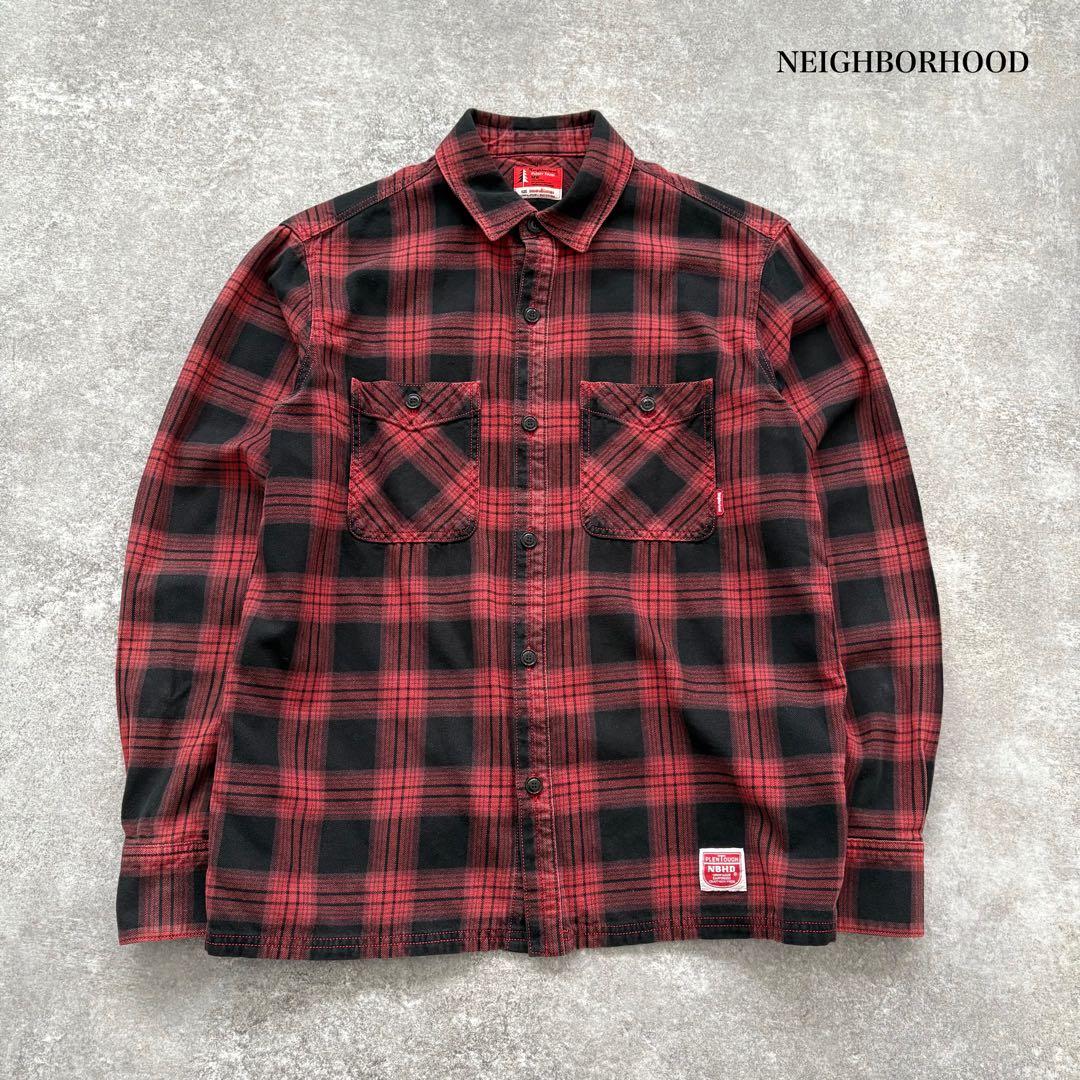 【NEIGHBORHOOD】 PLENTOUGH ネイバーフッド ネルシャツ NEIGHBORHOOD Plain Shirt LS 