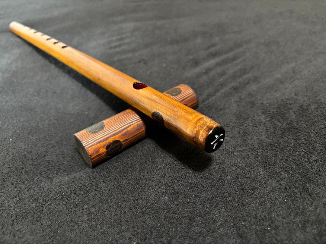 竹製 7穴 篠笛 六本調子　ドレミ調　右利き用 東雲 篠笛 ドレミ調 7穴・6穴 7本調子 籐両巻 | 篠笛,東雲 通販なら和