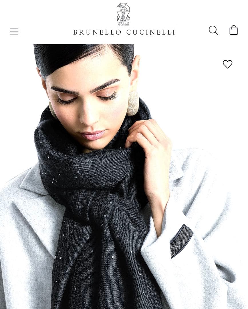 ブルネロクチネリ定価30万公式カタログ＆雑誌掲載ダイヤモンド