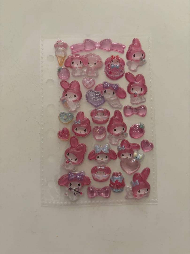 シール帳完成品 ボンボンドロップシール タイルシール うるちゅる