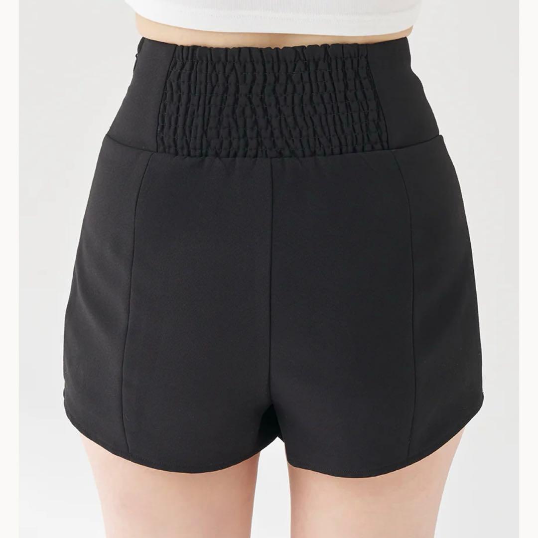 Darich ダーリッチ 美シルエットショートパンツ GRY グレー FREE