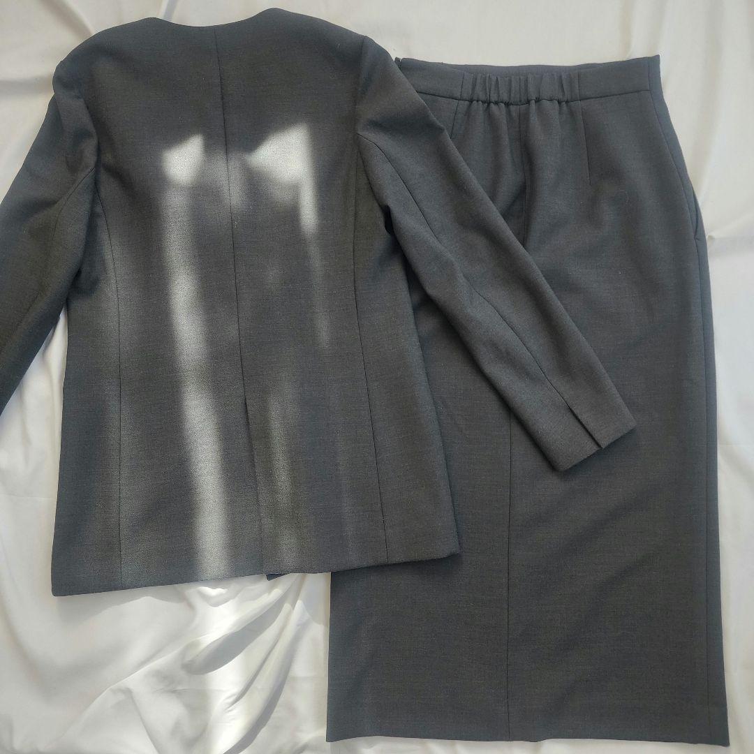 極美品♡グリーンレーベルリラクシング セットアップスーツ 洗える