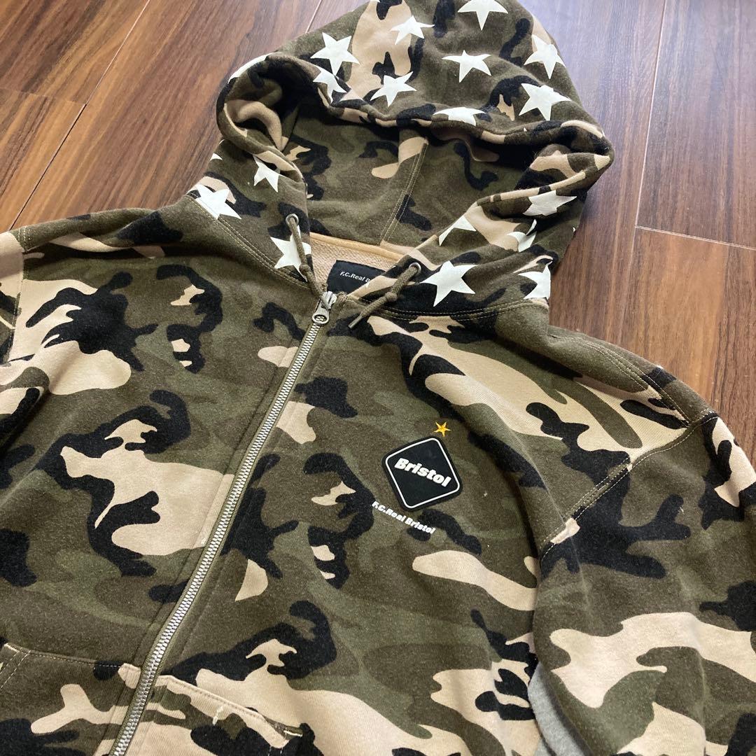 Bristol迷彩柄 ジップアップパーカー - メルカリ