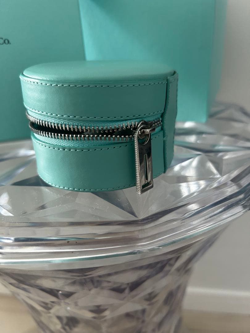 ティファニー TIFFANY＆CO. ラウンド ジュエリー ケース