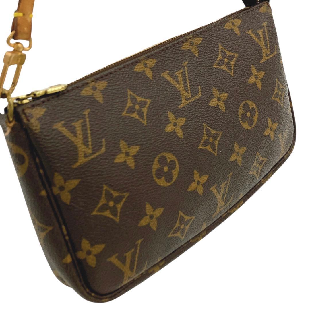 LOUIS VUITTON】ポシェット アクセソワール モノグラム ポーチ - メルカリ