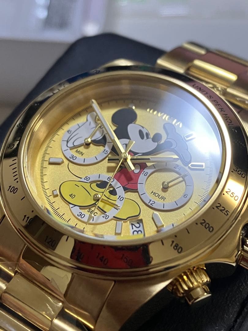 mickey ミッキーマウス　Disney　INVICTA　腕時計　ディズニー 送料無料 】INVICTA Disney インビクタ ディズニー メンズ腕時計