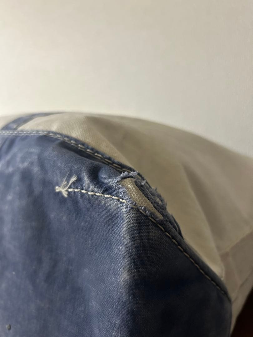 80s L.L.Bean BOTE&TOTE ギザタグ NAVY/LARGE